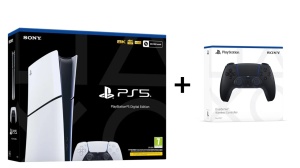 Konzola Sony Playstation 5 PS5 825GB Slim Digital + Dualsense Black