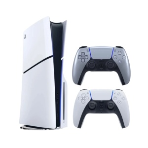 Konzola Sony Playstation 5 PS5 1TB CD/DISC + Dualsense Sterling Silver