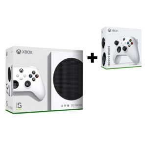 Konzola XBOX Series S 512GB SSD + Wireless controller Robot White