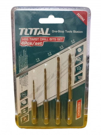 Set de burghie HSS trusa 4buc TACSD4041