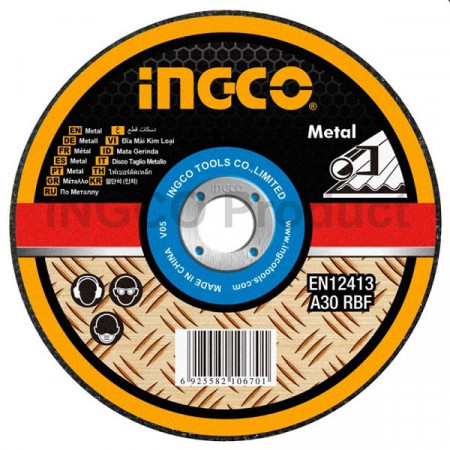Disc abraziv pt.polizat Ingco 180x6.0mm