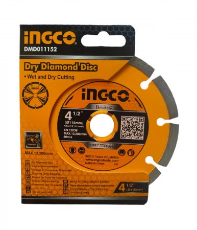 Disc diamantat segmentat 115mm X 7,5mm DMD011152