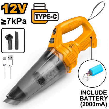 Aspirator de mana 0.5L, Incarcare Type-C CVLI2026