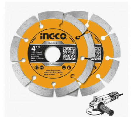 Disc diamantat segmentat 115 - set 2 pcs DMD0111523