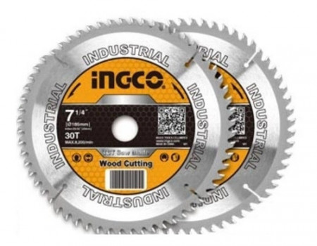 Disc videa lemn 185mmx30T Set 2pcs TSB118510