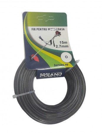 Fir taietor rotund 2.7 mm x 15 m 7186