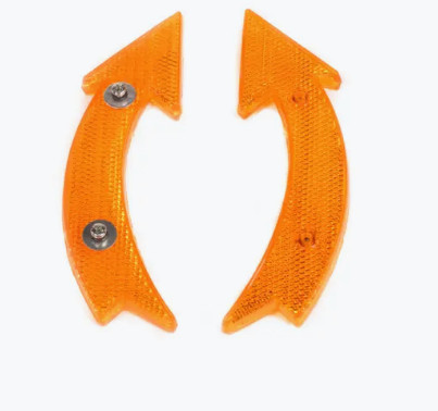 Ornament plastic pt spite set 2 pcs