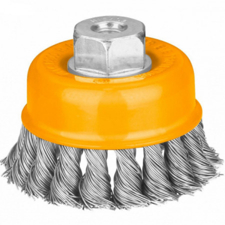 Perie sarma rotativa cu toroane 100 mm WB21001