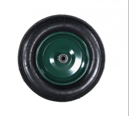 Roata pentru roaba 3.50-8 rulment 6202 cu 4 pliuri