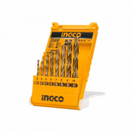 Trusa burghie HSS pentru metal, set 8buc AKDB1088
