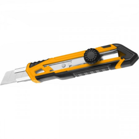 Cutter maner cauciucat, cu dispozitiv strangere lama HKNS16618