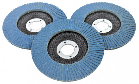 Disc lamelar pentru Slefuit 125mm ALBASTRU P40