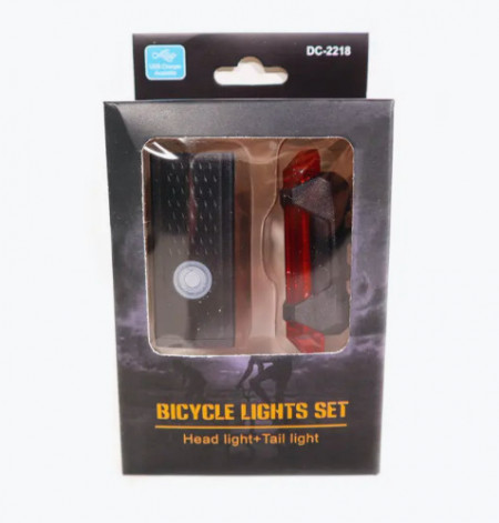 Lanterna bicicleta cu USB 2183