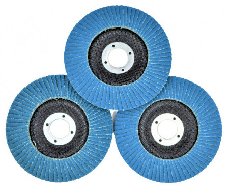 Disc lamelar pentru Slefuit 125mm ALBASTRU P80