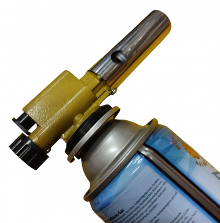 Lampa de gaz pentru instalator spray de metal
