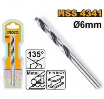 Burghiu HSS metal 6.0mm DBT1200604