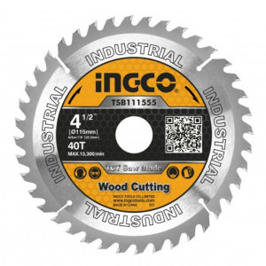 Disc, panza cu vidia, 115mm x 22.2mm, 40 dinti TSB111555