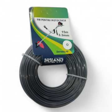 Fir pentru motocoasa rotund 3.3mm 15m 7041