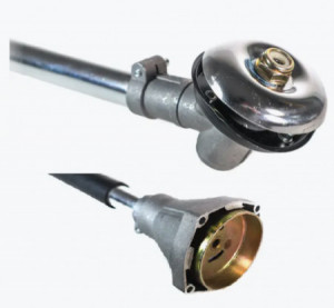 Tija motocoasa completa 28mm cu patrat 8616