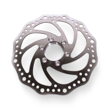 Disc de frana, pentru bicicleta, 160mm, cu suruburi 2224