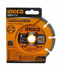 Disc diamantat segmentat 115mm X 7,5mm DMD011152
