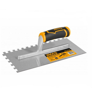 Gletiera din inox cu dinti,280 x 130mm, dinti 10mm