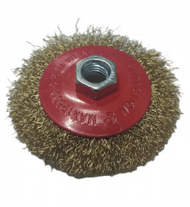 Perie de sarma pentru flex - plata 4" 0573