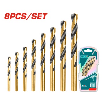 Set burghie metal HSS 8 pcs