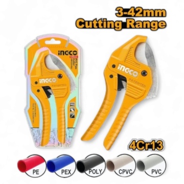 Cleste taietor 193mm teava PVC PPR cu deschidere automata HPCS05428 - Img 2