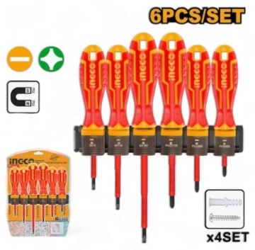 Set trusa surubelnite pentru electricieni HKISD0608