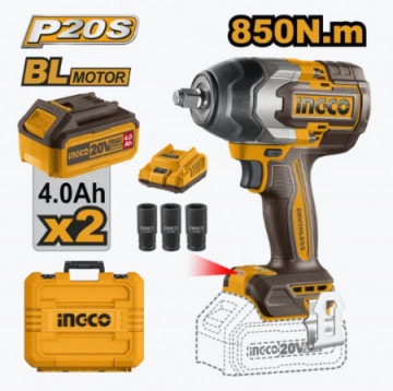 Filetanta 20V BL 1/2 850nm cu 2 x 4.0Ah CIWLI2085