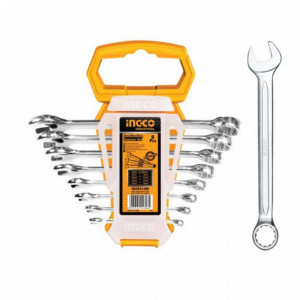 Set chei combinate fixe cu inelare Cr -V, 6 - 19 mm