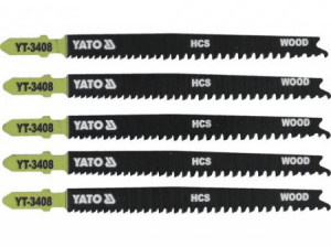 Set lame pentru fierastrau pendular, 5 BUC, 13-8TPI YT-3408