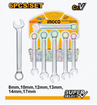 Trusa chei combinate 6 buc 8-17mm HKSPA1068