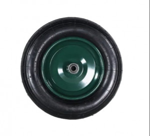 Roata pentru roaba 3.50-8 rulment 6202 cu 4 pliuri
