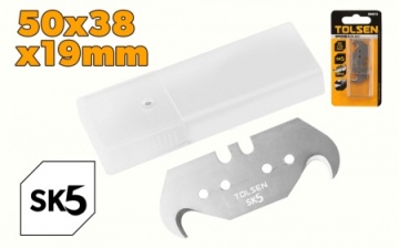 Set 5 lame pentru cutter 50x19x0.6 mm 30013