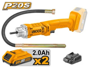 Vibrator pentru beton 20V - set cu 2 acumulatori 2Ah CCVLI2023013