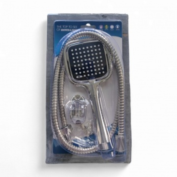 Set para dus patrata + suport + furtun 120cm PTR_1.2