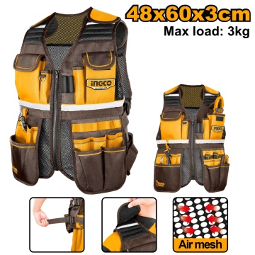 Vesta pentru scule, 17 buzunare HTVT09028