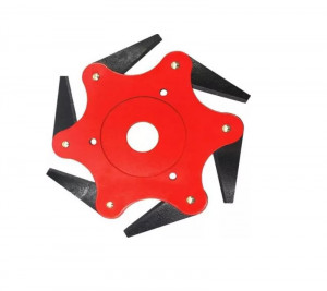 Disc motocoasa cu 6 lame