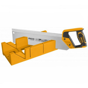 Fierastrau cu maner pentru taiere la unghi 45°, 90° cu suport plastic 300 mm HMBS3008