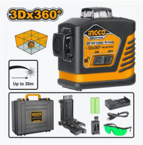 Nivela cu laser verde 3D HLL255245
