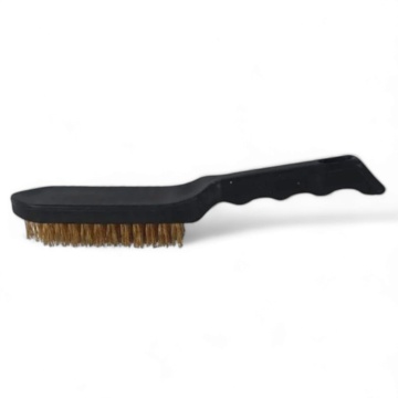 Perie de sarma cu maner din plastic 0707