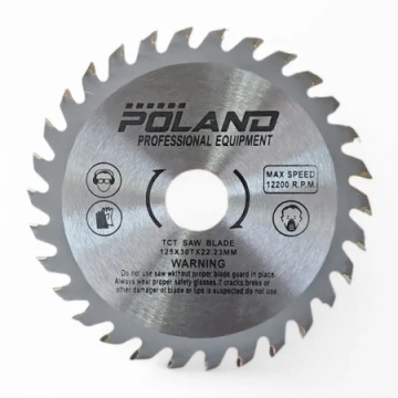 Disc cu videa pentru lemn 125mm, 22.2mm, 30T 0396