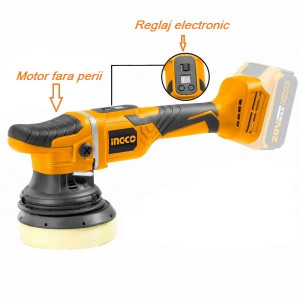 Flex unghiular pentru POLISH 20 V fara baterie APLI2002