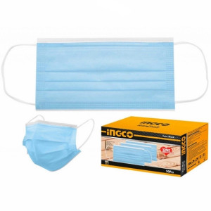 Masca de protectie albastra cu 3 straturi set 50 Pcs