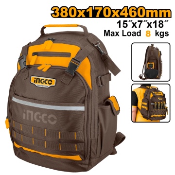 Rucsac ,cu buzunare, pentru scule 380x170x460mm HBP01028