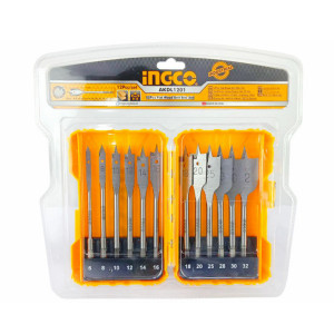 Set burghie FLUTURE, plate pentru lemn,12 buc/set AKDL1201