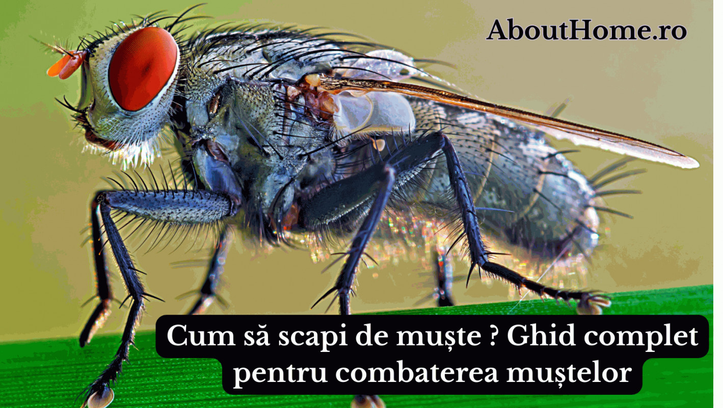 Cum să scapi de muște ? Ghid complet pentru combaterea muștelor