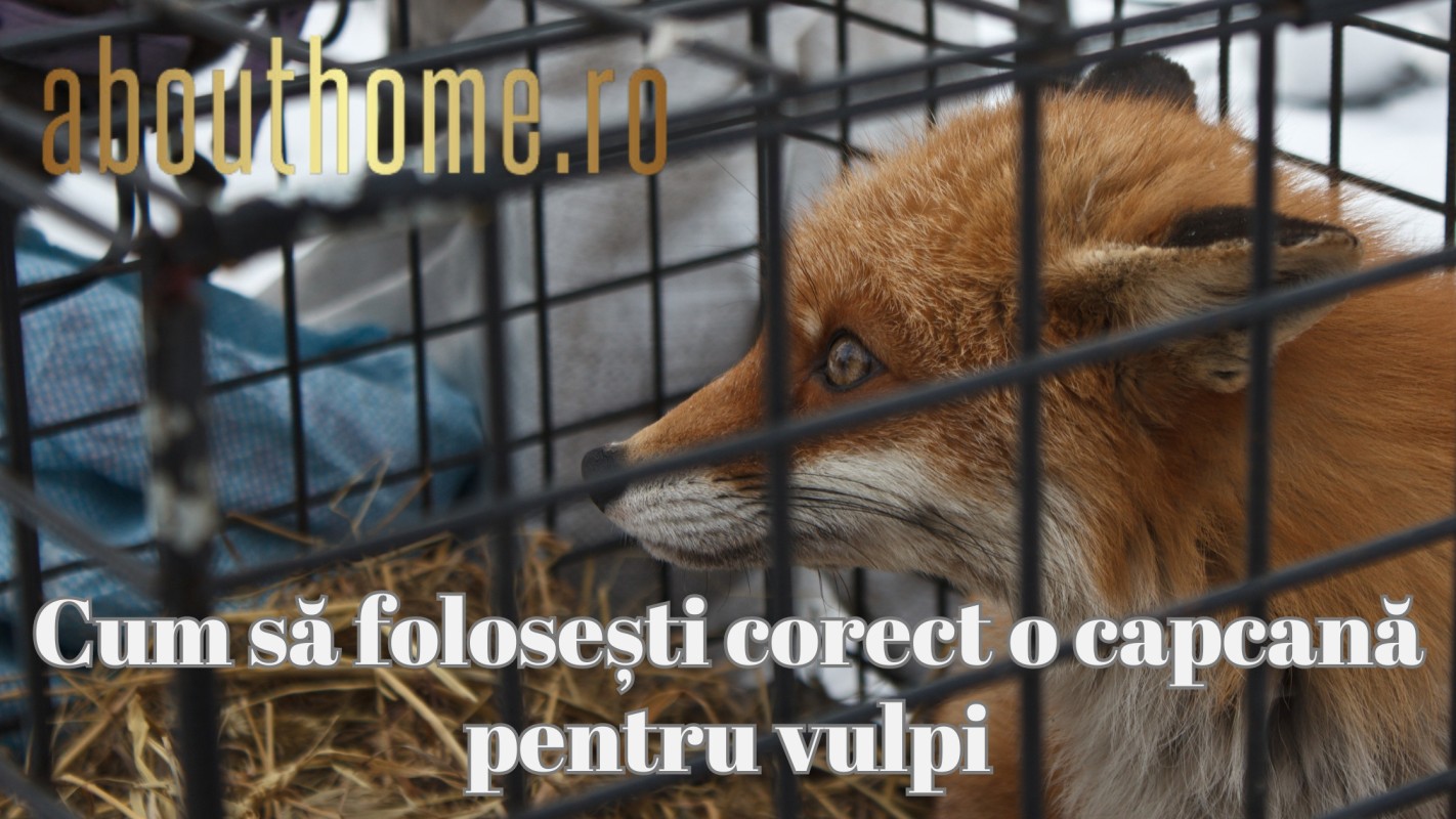 Cum să folosești corect o capcană pentru vulpi: Ghid pas cu pas